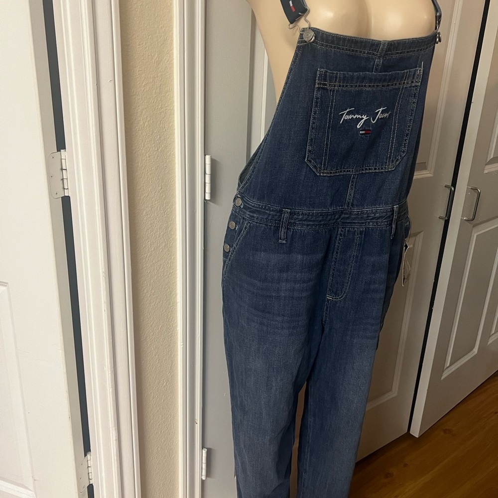 Tommy Hilfiger Dark Blue Denim Overalls